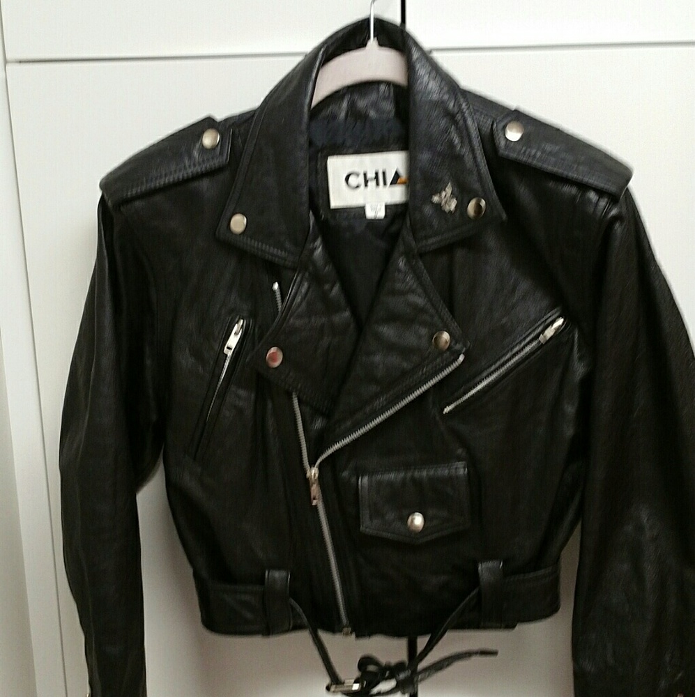 Leather jacket